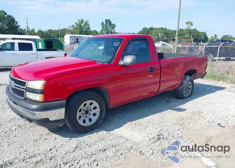 2006 Chevrolet Silverado 1500 Work Truck из США, поврежденный, VIN 3GCEC14X76G269434